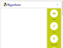 Tablet Screenshot of hegenheim.fr